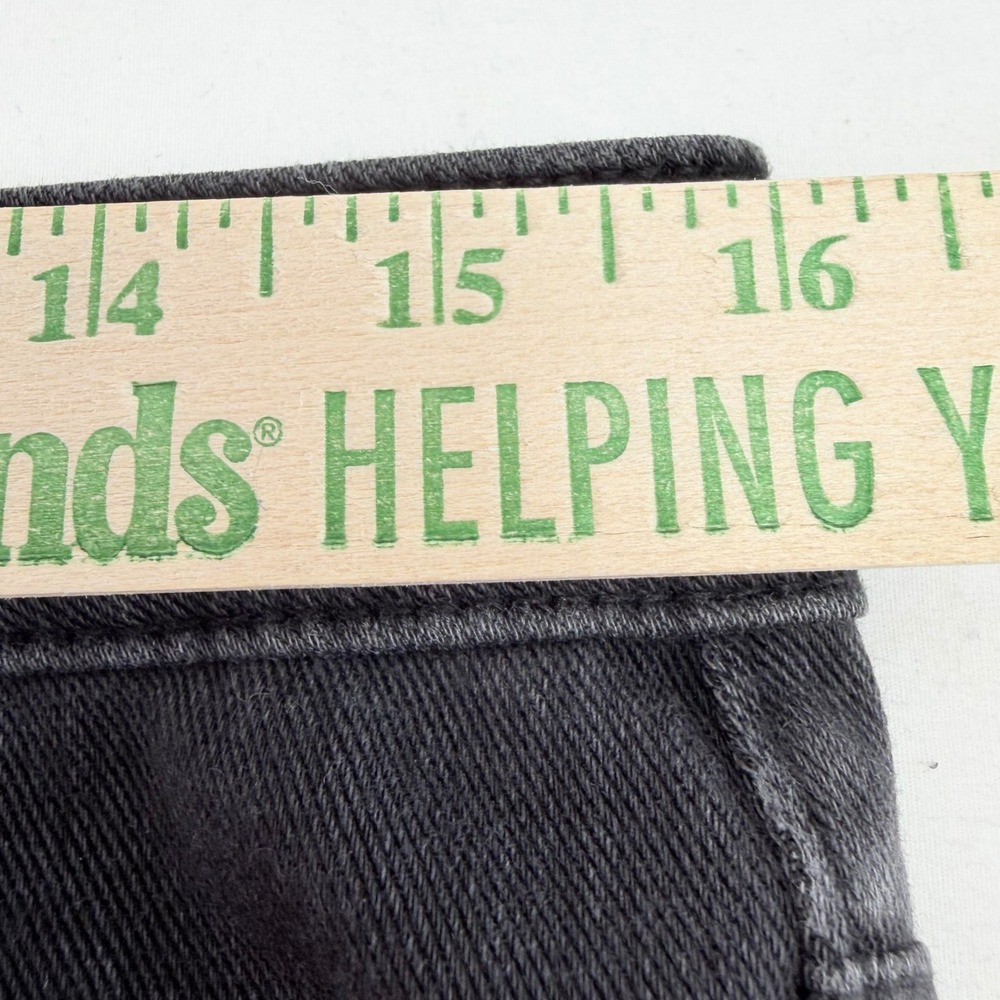 Halara Bootcut Jeans Women‎ Large Tall Black Denim Stretch Casual Minimalist - Picture 9 of 10